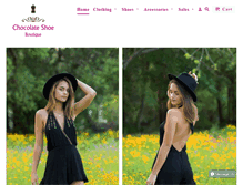 Tablet Screenshot of chocshoe.com
